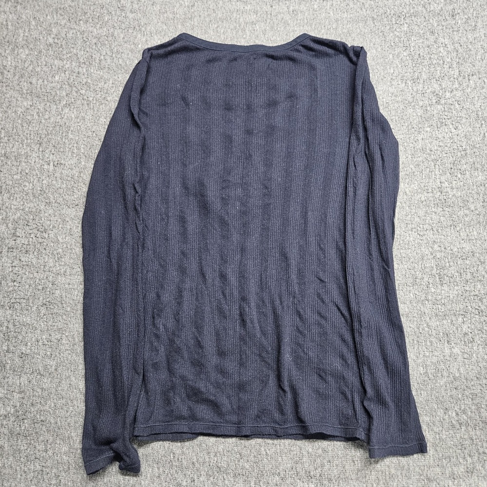 Martin + Osa Long Sleeve Top Womens M Blue Shirt Alt Avant Garde Y2K Designer - Picture 7 of 8